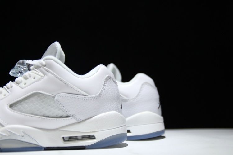 Air Jordan 5 Low GS "";White Wolf""; фото № 5