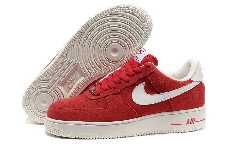 Nike Air Force 1 Low Suede "";Uni Red""; фото № 3