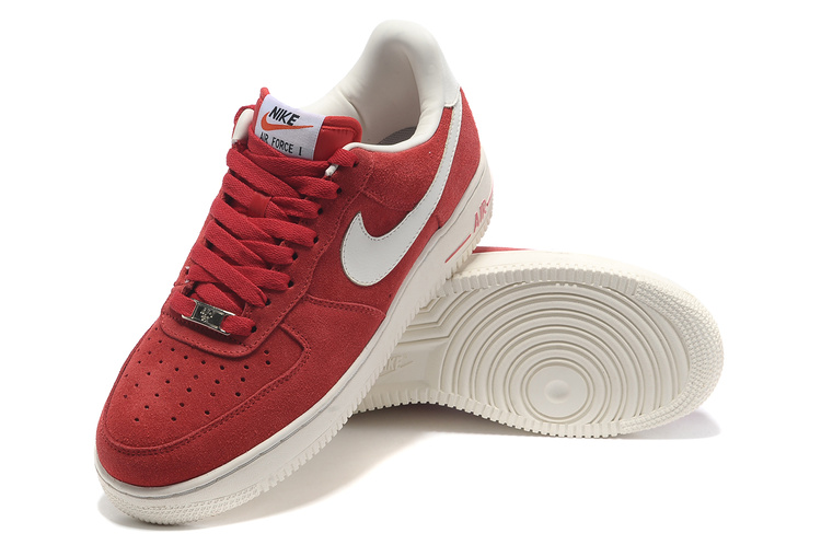 Nike Air Force 1 Low Suede "";Uni Red""; фото № 4