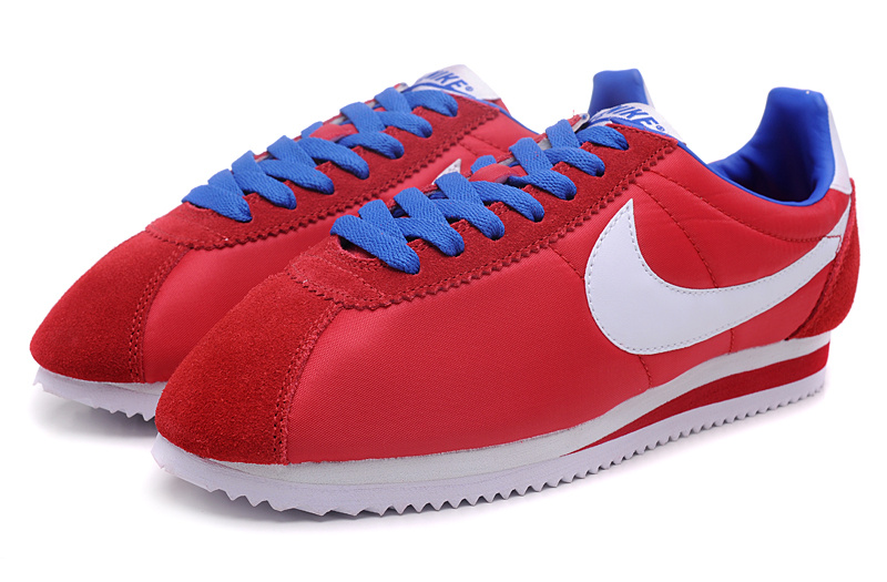 Nike Cortez Classic Nylon "";Red/Blue""; фото № 2
