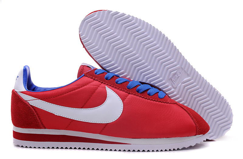 Nike Cortez Classic Nylon "";Red/Blue""; фото № 3