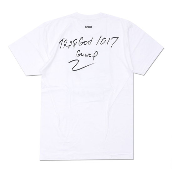 Футболка Gucci Mane x Supreme "";White""; фото № 2