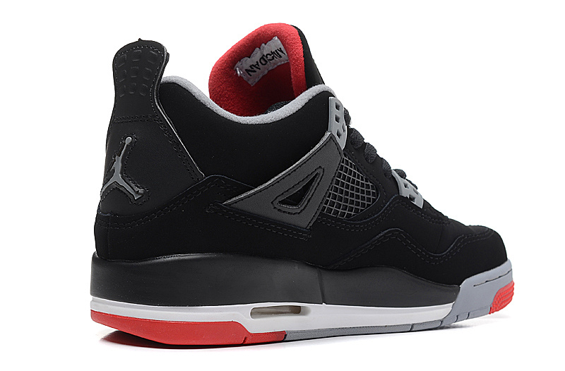 WMNS Air Jordan 4 Retro "";Black/Red""; фото № 4