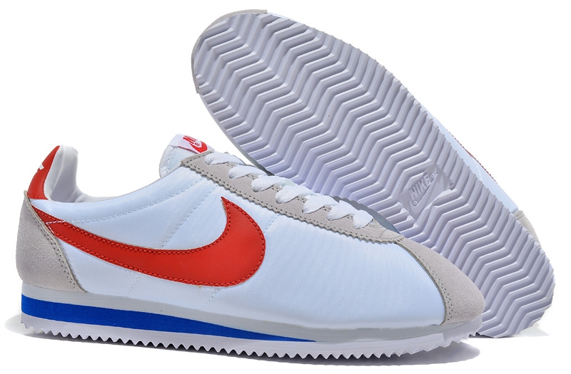 Nike Cortez Classic Nylon "";White/Red""; фото № 2