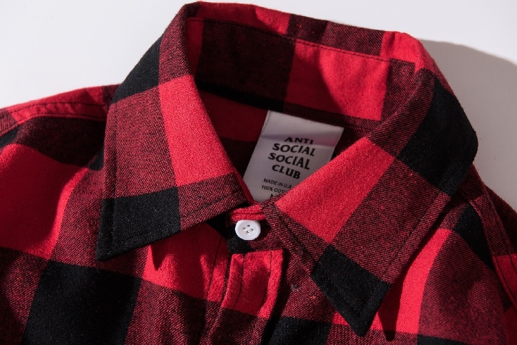 Рубашка Anti Social Social Club "";Red/logo""; фото № 3