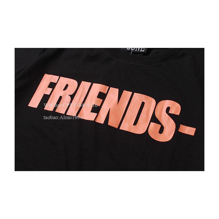 Футболка VLONE Friends "";Black""; фото № 5