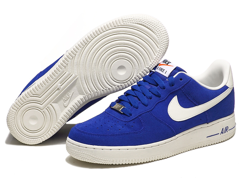 Nike Air Force 1 Low Suede "";Blue” фото № 3
