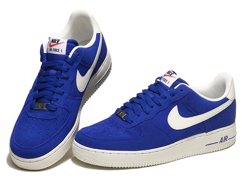 Nike Air Force 1 Low Suede "";Blue” фото № 4