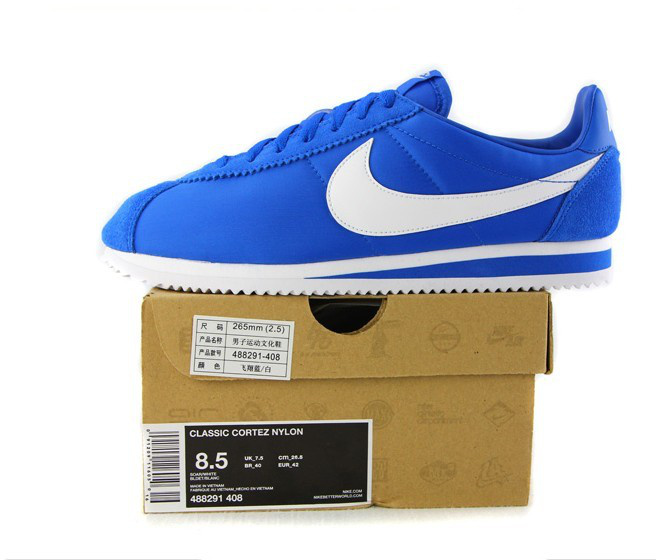 Nike Cortez Classic Nylon "";Blue""; фото № 3