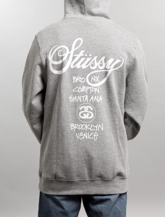 Худи Stussy "";Grey""; фото № 3